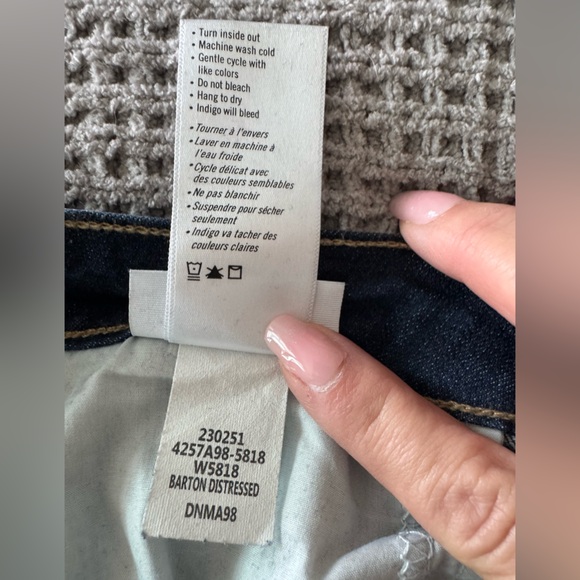 PAIGE Dark Blue Women's Skinny Jeans - Picture 8 of 9